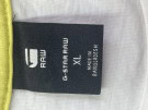 G STAR RAW T SHIRT GRAPHIC ΛΕΥΚΟ ΚΙΤΡΙΝΟ ΑΝΤΡΙΚΟ PRE OWNED XL