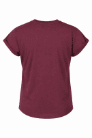 G STAR RAW T SHIRT MINIMAL BORDEAUX DONNA PRE OWNED XL