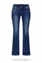 G STAR RAW JEANS STRAIGHT FIT BLU DONNA PRE OWNED XS