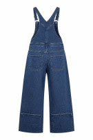 GAP DUNGAREES DENIM SALOPETTE BLU DONNA PRE OWNED S