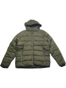 GANT Μπουφάν Puffer Hooded Casual Χακί Ανδρικό XXL
