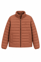 GANT PUFFER JACKET ΜΟΝΟΧΡΩΜΟ ΚΑΦΕ ΑΝΤΡΙΚΟ PRE OWNED L