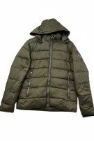 GANT PUFFER ΜΠΟΥΦΑΝ MINIMAL OLIVE ΓΥΝΑΙΚΕΙΟ PRE OWNED S