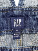 GAP DENIM ΣΑΛΟΠΕΤΑ ΤΖΙΝ CLASSIC ΜΠΛΕ ΓΥΝΑΙΚΕΙΟ PRE OWNED XS