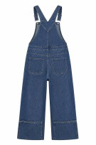 GAP DENIM ΣΑΛΟΠΕΤΑ WIDE LEG ΜΠΛΕ ΓΥΝΑΙΚΕΙΟ PRE OWNED L