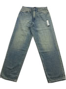 GAP Denim Τζιν Παντελόνι Straight Vintage Wash Μπλε Ανδρικό Μέγεθος 36x32 (L)