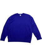 GAP ΠΛΕΚΤΗ ΜΠΛΟΥΖΑ CREWNECK ΜΠΛΕ ΑΝΔΡΙΚΗ XL