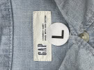 GAP CLASSIC SHIRT LIGHT BLUE MEN PRE OWNED L