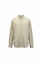 GAP ΠΟΥΚΑΜΙΣΟ SLIM FIT ΡΙΓΕ ΜΕ ΤΣΕΠΗ ΚΙΤΡΙΝΟ/ΛΕΥΚΟ ΑΝΔΡΙΚΟ L