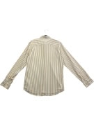 GAP ΠΟΥΚΑΜΙΣΟ SLIM FIT ΡΙΓΕ ΜΕ ΤΣΕΠΗ ΚΙΤΡΙΝΟ/ΛΕΥΚΟ ΑΝΔΡΙΚΟ L