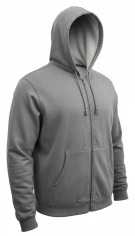GAP ΖΑΚΕΤΑ ΜΕ ΚΟΥΚΟΥΛΑ FULL ZIP ΓΚΡΙ ΜΕΛΑΝΖΕ ΑΝΔΡΙΚΗ 4XL