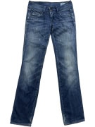GAS Jeans Casual Denim Logo Blue Men’s S