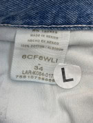 GCFB WLI SHORTS DENIM VINTAGE BLU UOMO PRE OWNED L