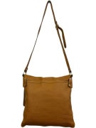 BORSA A SPALLA CROSSBODY IN VERA PELLE CAMMELLO