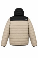 GEOGRAPHICAL NORWAY PUFFER JACKET MINIMAL BEIGE BLACK MEN PRE OWNED S