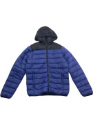 Geographical Norway Puffer Μπουφάν Expedition Λογότυπο Μπλε/Μαύρο Unisex Small