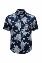 GEORGE ΠΟΥΚΑΜΙΣΟ FLORAL NAVY ΑΝΤΡΙΚΟ PRE OWNED M