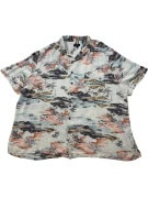 GEORGE ΠΟΥΚΑΜΙΣΟ HAWAIIAN PRINT ΑΠΑΛΟ ΜΠΕΖ ΑΝΤΡΙΚΟ PRE OWNED XL
