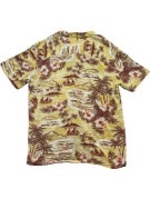 GEORGE ΠΟΥΚΑΜΙΣΟ HAWAIIAN PRINT ΚΙΤΡΙΝΟ ΑΝΤΡΙΚΟ PRE OWNED S