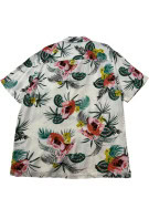 GEORGE SHIRT TROPICAL OFF WHITE MEN PRE OWNED M