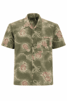 GEORGE SHIRT TROPICAL OLIVE MEN PRE OWNED M