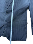 GF FERRÉ Vintage Pinstripe Blazer Black Men's L/XL