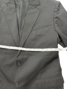 GF FERRÉ Vintage Pinstripe Blazer Black Men's L/XL