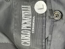 CARLO PIGNATELLI  COAT CLASSIC BLACK MEN PRE OWNED L