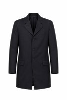 CARLO PIGNATELLI  COAT CLASSIC BLACK MEN PRE OWNED L