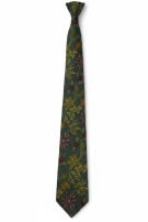 GIANMARCO VENTURI CRAVATTA FLOREALE RETRO VERDE UOMO PRE OWNED