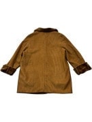GIL BRET SHEARLING COAT VINTAGE CAMEL WOMENS PRE OWNED XL