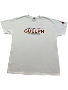 GILDAN GRAPHIC TEE COLLEGIATE WHITE UNISEX PRE OWNED L