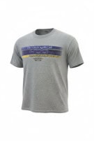 GILDAN GRAPHIC TEE RACING GREY UNISEX PRE OWNED L
