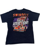 GILDAN GRAPHIC TEE RACING ΜΑΥΡΟ UNISEX PRE OWNED L