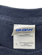GILDAN GRAPHIC TEE RACING ΜΑΥΡΟ UNISEX PRE OWNED L