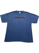 GILDAN HERSHEY'S T-Shirt Y2K Embroidered Logo Μπλε Unisex XL