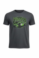 GILDAN ΚΟΝΤΟΜΑΝΙΚΗ ΜΠΛΟΥΖΑ RACING GRAPHIC CHARCOAL UNISEX PRE OWNED S
