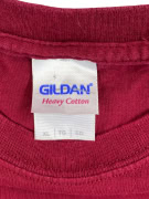 GILDAN T-SHIRT CAROLINA GAMECOCKS LOGO BURGUNDY UNISEX XL