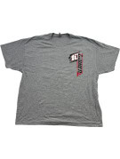GILDAN T SHIRT GRAPHIC GREY MENS PRE OWNED XXL