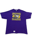 GILDAN GRAPHIC T SHIRT PURPLE MEN PRE OWNED