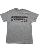 Gildan T-Shirt Racing Big Logo Grey Unisex M