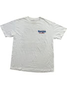 Gildan T-Shirt Talladega Car Show 2014 Logo White Unisex L