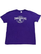 Gildan T-Shirt Timberwolves Big Logo Purple Unisex XL