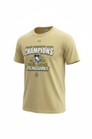 GILDAN T SHIRT VINTAGE 2009 STANLEY CUP CHAMPIONS YELLOW UNISEX MEDIUM pre-owned