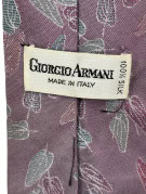 GIORGIO ARMANI ΓΡΑΒΑΤΑ CLASSIC ΜΠΟΡΝΤΟ ΑΝΤΡΙΚΟ PRE OWNED