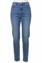 GIORGIO ARMANI JEANS DENIM PANTS CLASSIC BLUE WOMEN PRE OWNED S