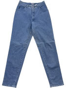 GIORGIO ARMANI JEANS DENIM PANTS CLASSIC BLUE WOMEN PRE OWNED S