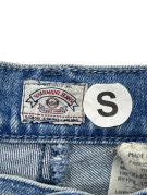GIORGIO ARMANI JEANS DENIM PANTS CLASSIC BLUE WOMEN PRE OWNED S