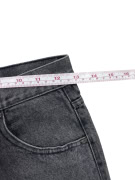 Giorgio Armani Junior Denim Παντελόνι Vintage Logo Γκρι Γυναικείο XS