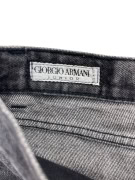 Giorgio Armani Junior Denim Παντελόνι Vintage Logo Γκρι Γυναικείο XS